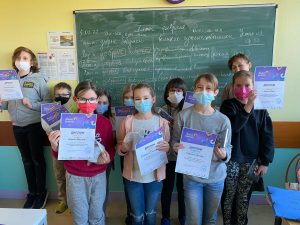 Участники и победителей конкурса ЖИВАЯ КЛАССИКА школьный этап