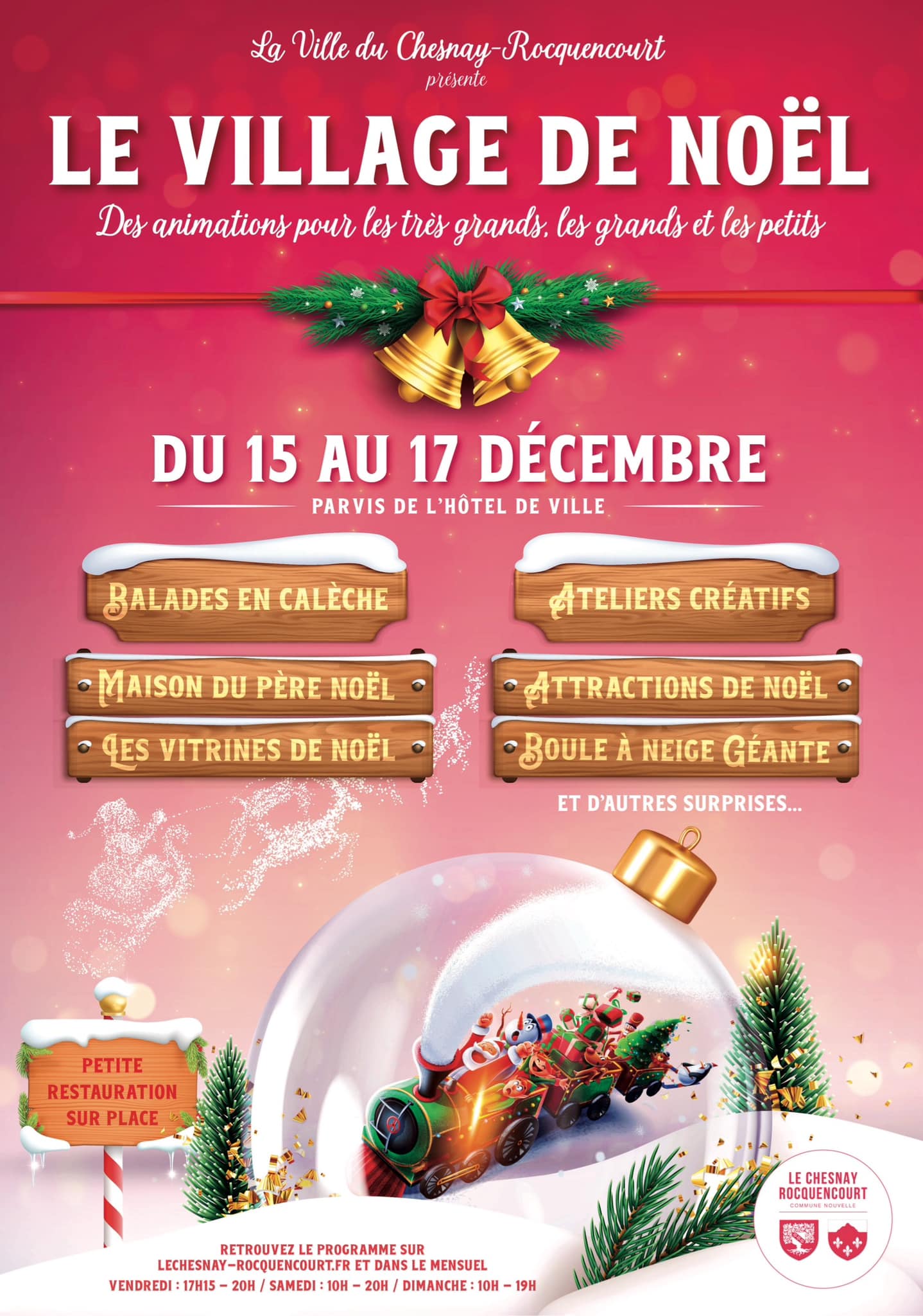 You are currently viewing ANIMATIONS 17/12/23 AU VILLAGE DE NOËL